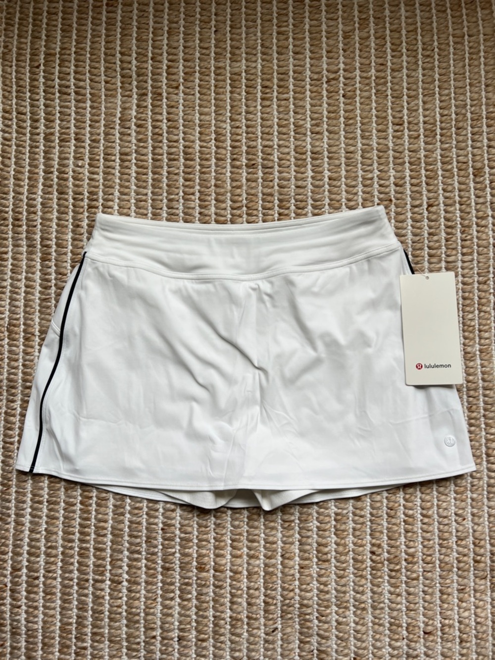 Lululemon High-Rise Mini Skort Size M - White NWT